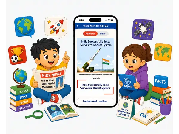 Kids studying with educational pictures